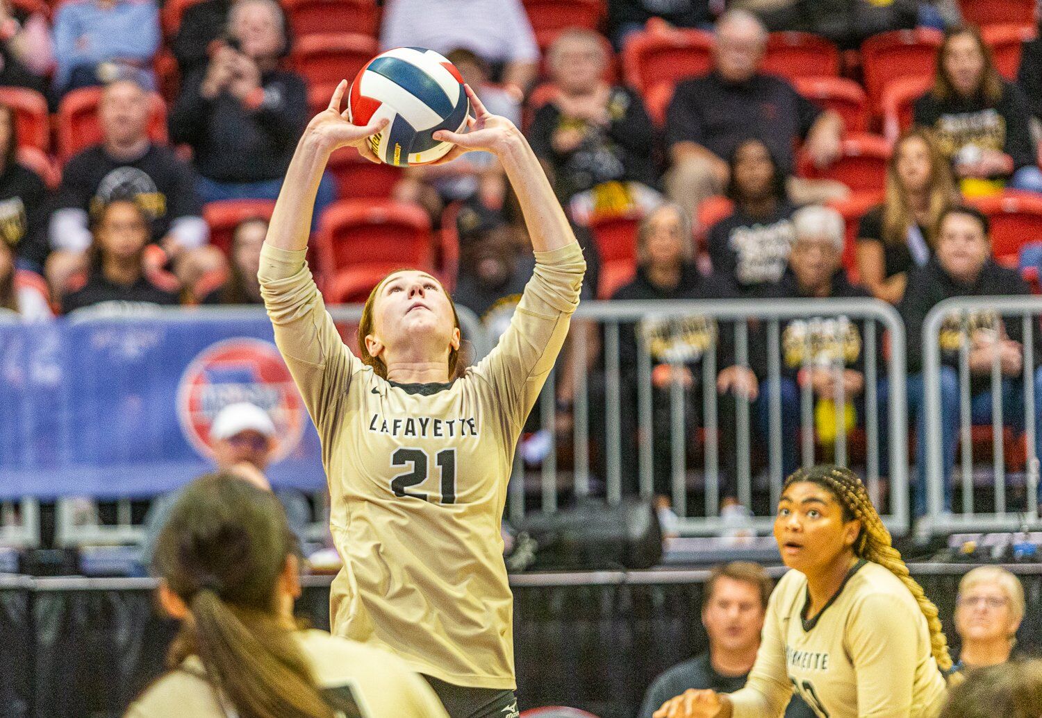 Lafayette vs. Liberty North girls volleyball